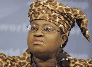 Dr Ngozi Okonjo-Iweala, ex finance minister