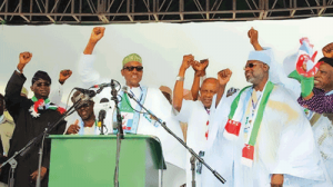 Buhari-in-a-rally