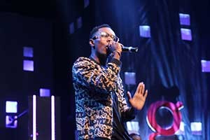 Patoranking on stage