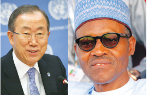 Banki-Moon and Buhari