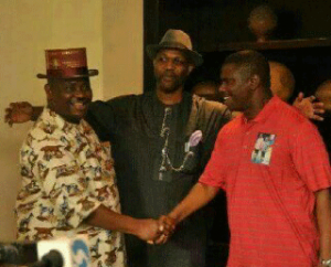 Barr. Nyesom Wike, Prince Tonye Princewill and Dakuku Peterside.