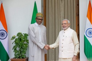 President Buhari and Indian Prime Minister Modi