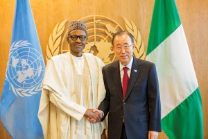 Buhari and Ban ki-Moon