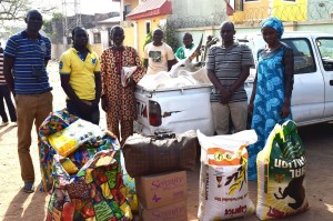 APC Chairman, wife's donations to Abuja IDP Camp