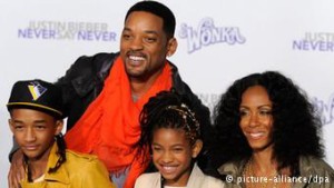 Jada Pinkett, husaband Will Smith and their children