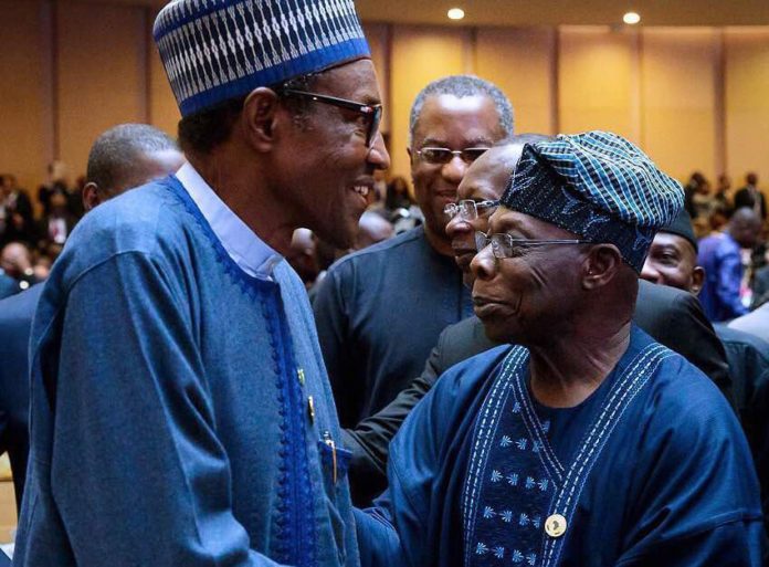 Obasanjo is morally squalid, frustrated, says Buhari