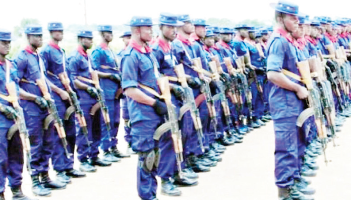 Civil Defence personnel protest deduction of N5k from December pay for name-tag procurement