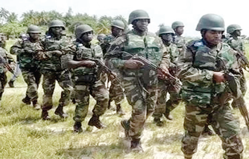 Troops rescue 20 Policemen, neutralise 62 terrorists, arrest 28