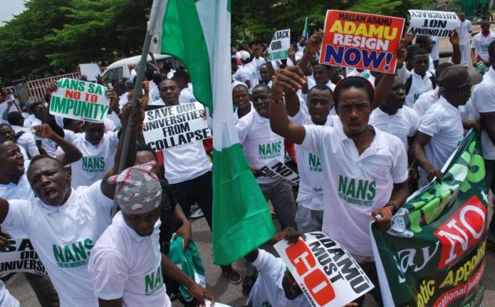 NANS-on-protest nationwide protest