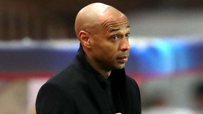 Thierry Henry faces sack at Monaco | TheNiche