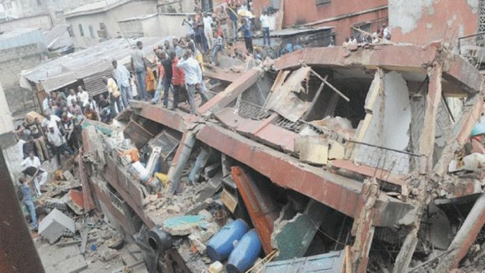 Again, another building collapses in Lagos, two people rescued