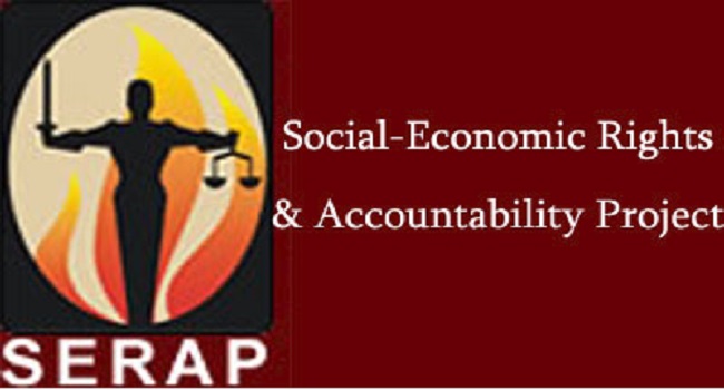 Pay-rise. SERAP-logo