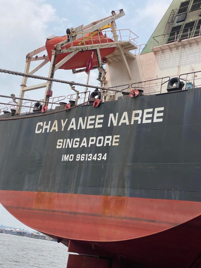 Court grants NDLEA request.. MV Chayaneenaree