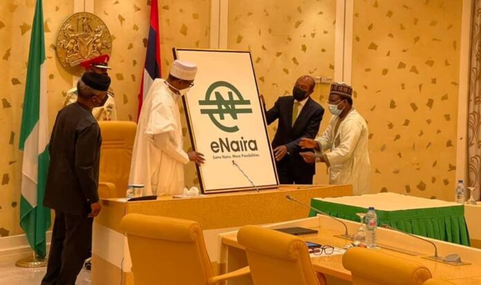 President Muhammadu BuhariCBN launches eNaira, mints N500m