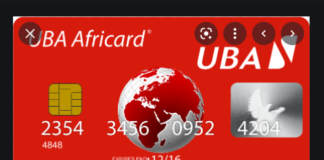 UBA-ATM-Card. E-business yields