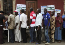 Anambra: Voters-on-queue-in-Nigeria