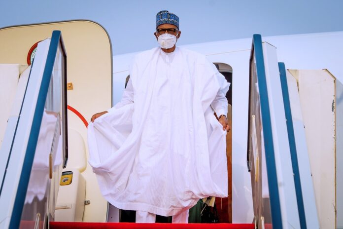 Buhari returns after 4 days in Addis Ababa for AU Summit