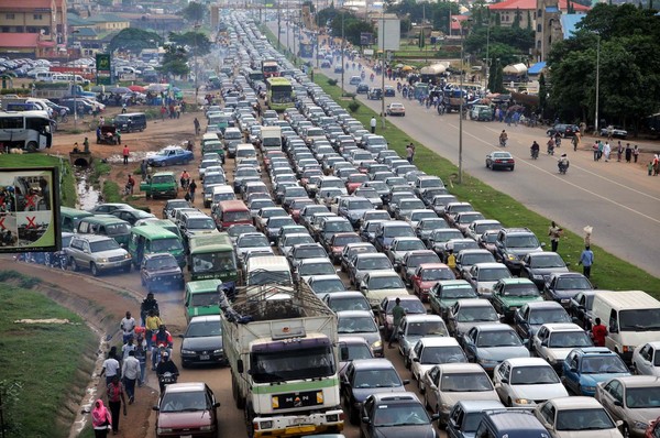 Our-horrible. Niger-Bridge-traffic