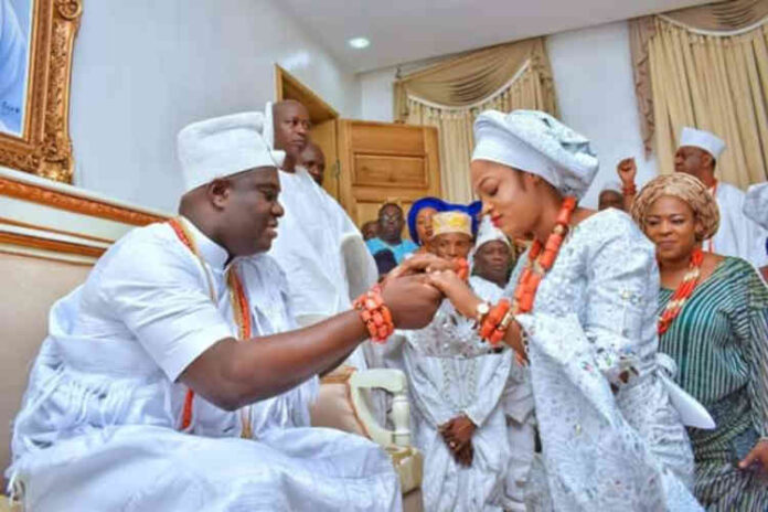 Ooni breaks silence, preaches love for the season