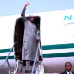 Buhari-jets-off Portugal