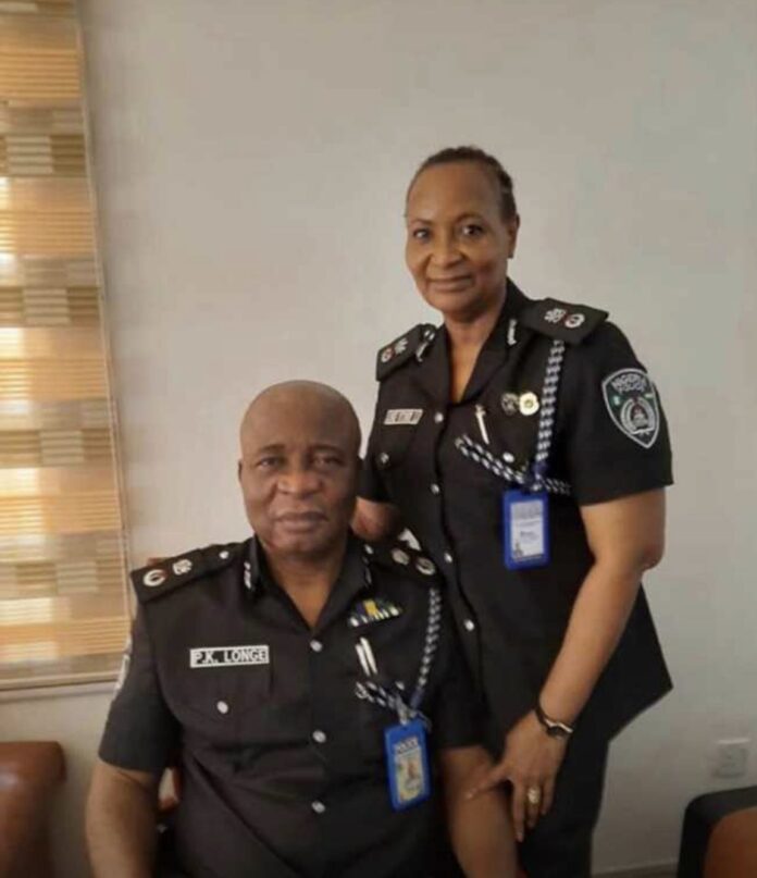 IGP decorates husband, wife as Police Commissioners, Nigerians react