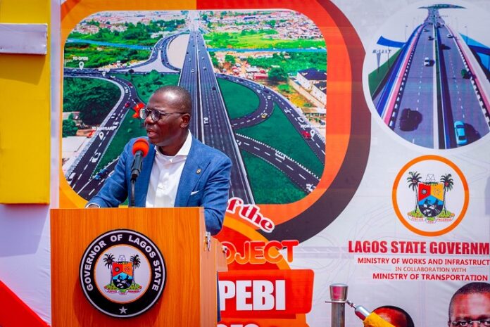 Sanwo-Olu flags off road project linking Ojota to Opebi bridge