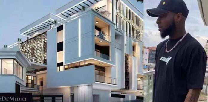 Davido acquires new N571.5m mansion in Banana Island