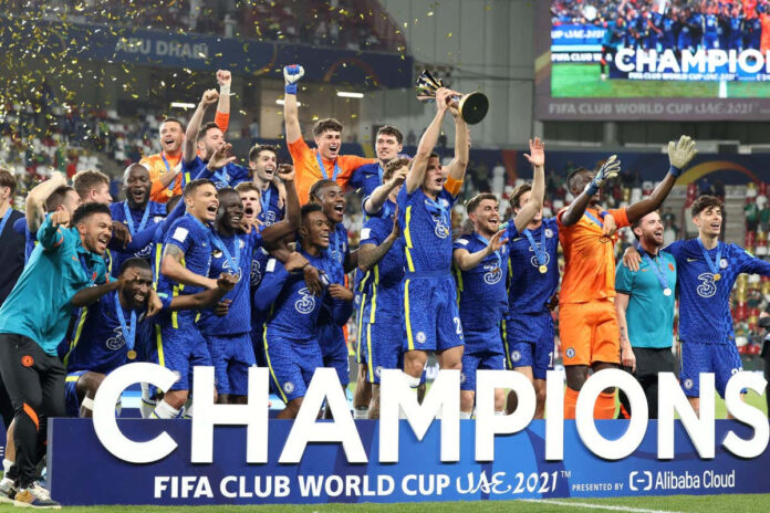 Chelsea_Champions_celebration, Chelsea's Champions League clash on Wednesday at risk as EU sanctions Abramovich