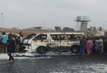 Pregnant woman, eight others roasted alive in auto crash in Kwara