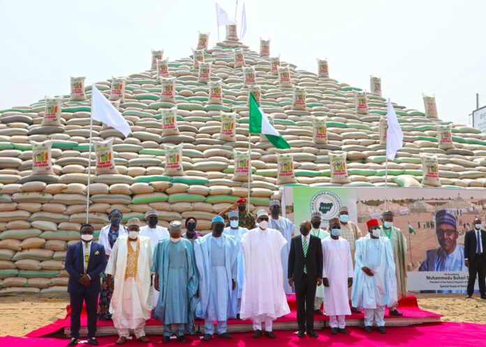 Rice-pyramid Abuja Rice Pyramid