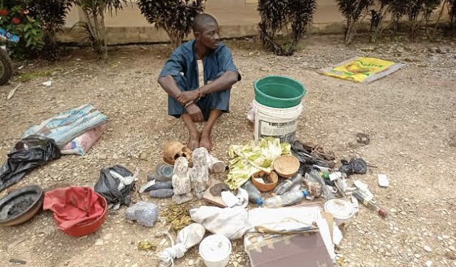 Beware: Ritualists scoop urine on roadside, two nabbed in Benin