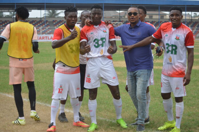 MatchDay. Heartland -Players-celebrating-their-victory