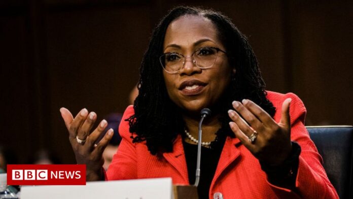 Ketanji Brown Jackson sworn in as first Black female U.S. Supreme Court justice