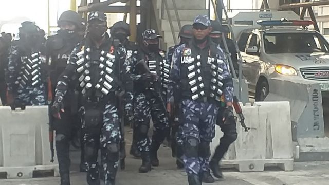 LEKKI-TOLL-GATE journalists protest