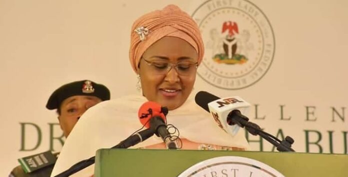 Aisha-Buhari aso rock