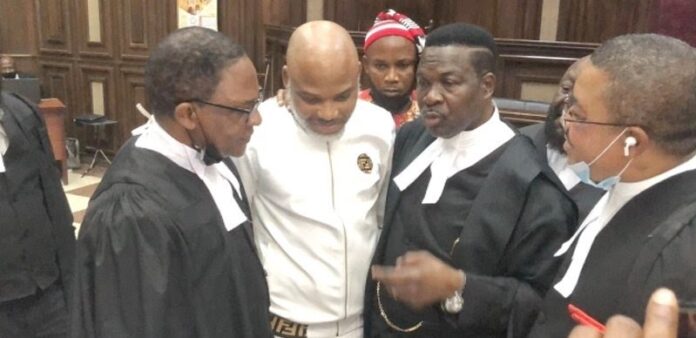 DSS releases Nnamdi Kanu to meet personal doctors, insists sit-at-home must stop