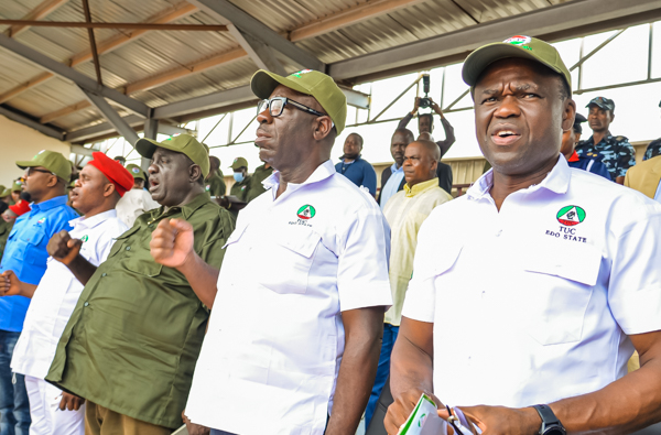 Workers Day: Obaseki increases minimum wage to N40,000, approves payment of harmonized pension