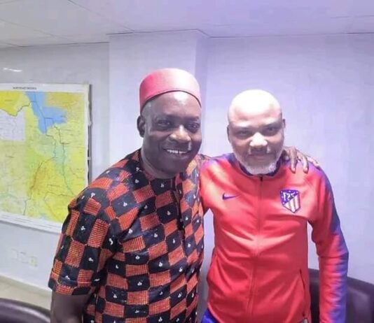 VIDEO: We're fighting to defend our people, not to kill them, Nnamdi Kanu tells followers