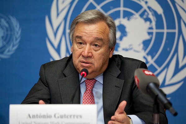 BREAKING: Buhari receives UN Secretary General Guterres