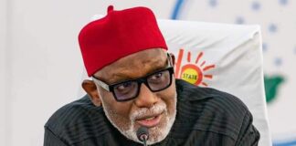 Ondo Govt officially announces Akeredolu's death