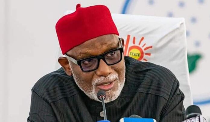 Ondo Govt officially announces Akeredolu's death