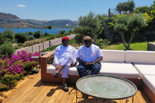 PHOTONEWS: Govs Wike, Ikpeazu enjoy vacation in Turkey