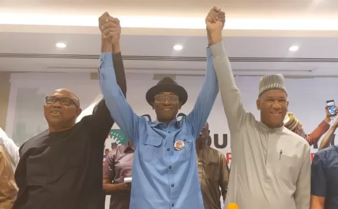 Labour Party unveils Peter Obi’s Running Mate, Senator Datti Baba-Ahmed