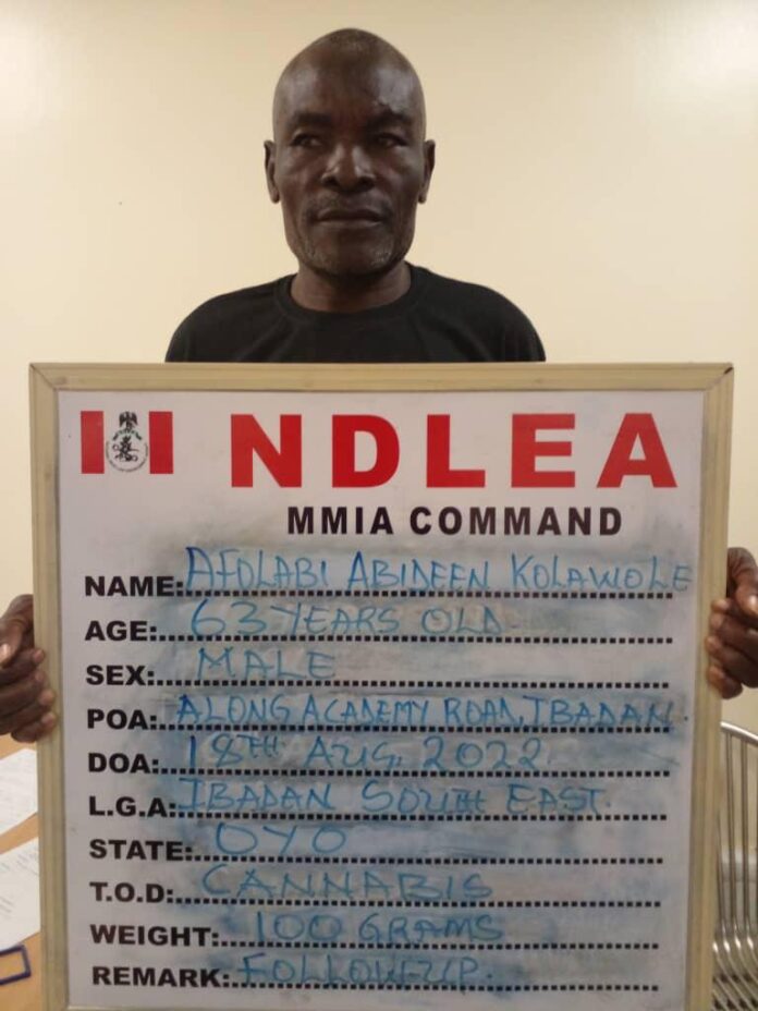 NDLEA-nabs. Afolabi-Abideen-Kolawole