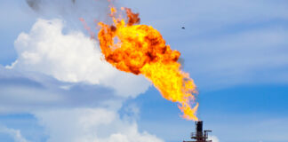 Gas flaring