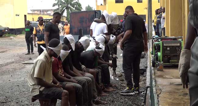 Abia suspects who robbed bullion van