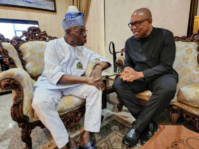 2023: Again, Obi confers with Obasanjo