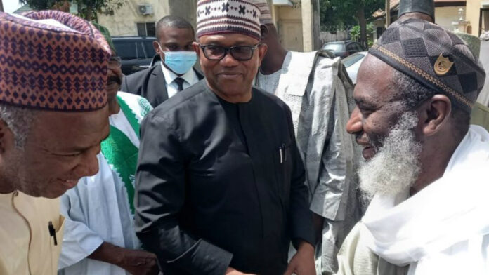 Peter Obi visits Sheikh Gumi