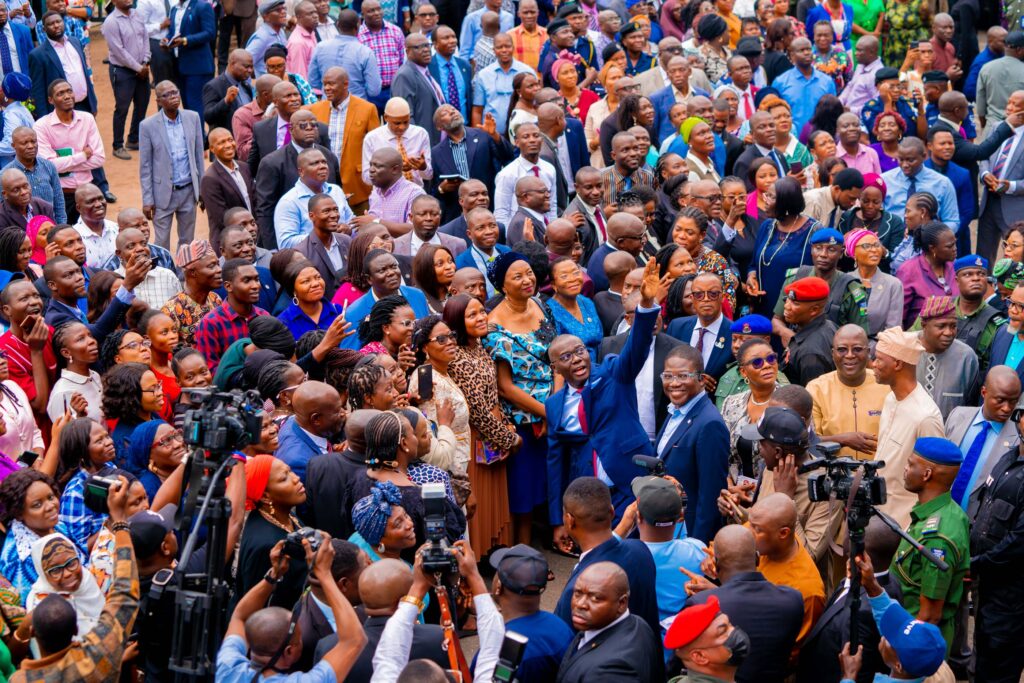 UPDATED: Sanwo-Olu promises Lagos workers salary increment, more staff buses, over 100 official vehicles to Directors 