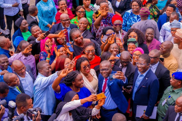 UPDATED: Sanwo-Olu promises Lagos workers salary increment, more staff buses, over 100 official vehicles to Directors 